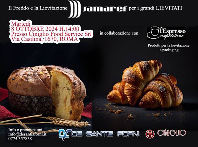 Il freddo e la lievitazione: processi e macchinari per Bar, Pasticcerie e Ristoranti